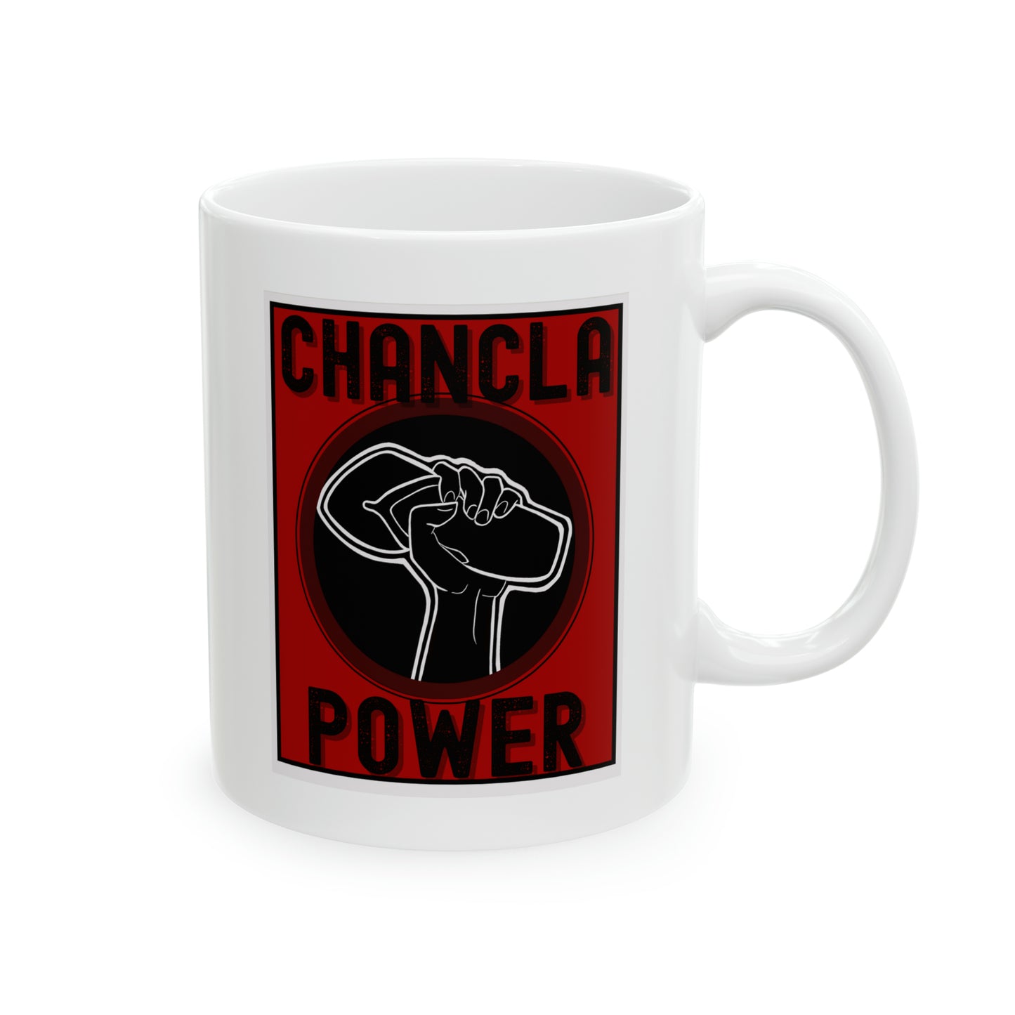 11oz - Chancla Power Mug - (Red)