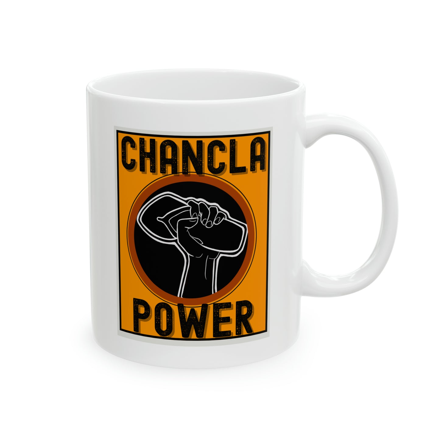 11oz - Chancla Power Mug - (Yellow)