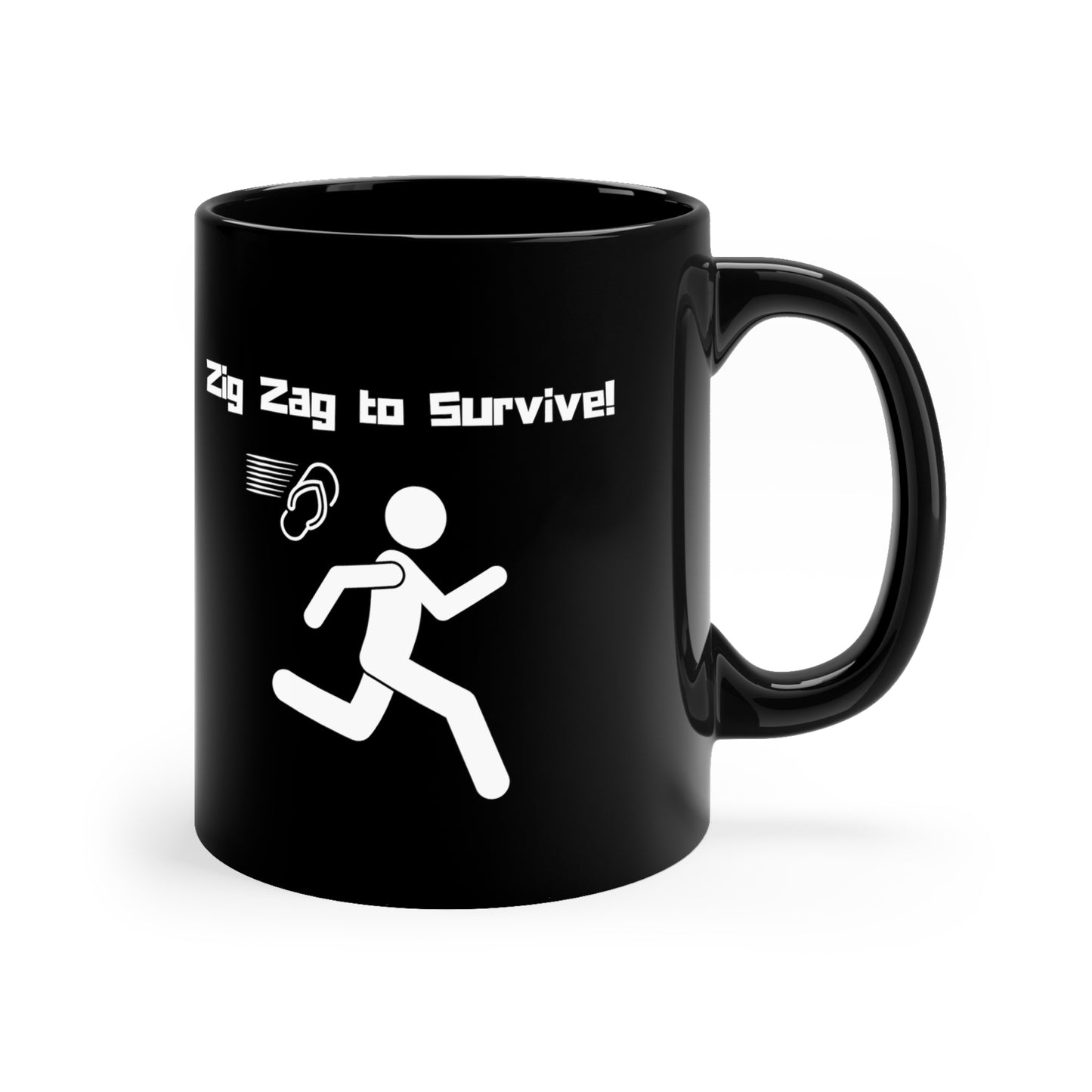 11oz - Mug - Zig Zag to Survive