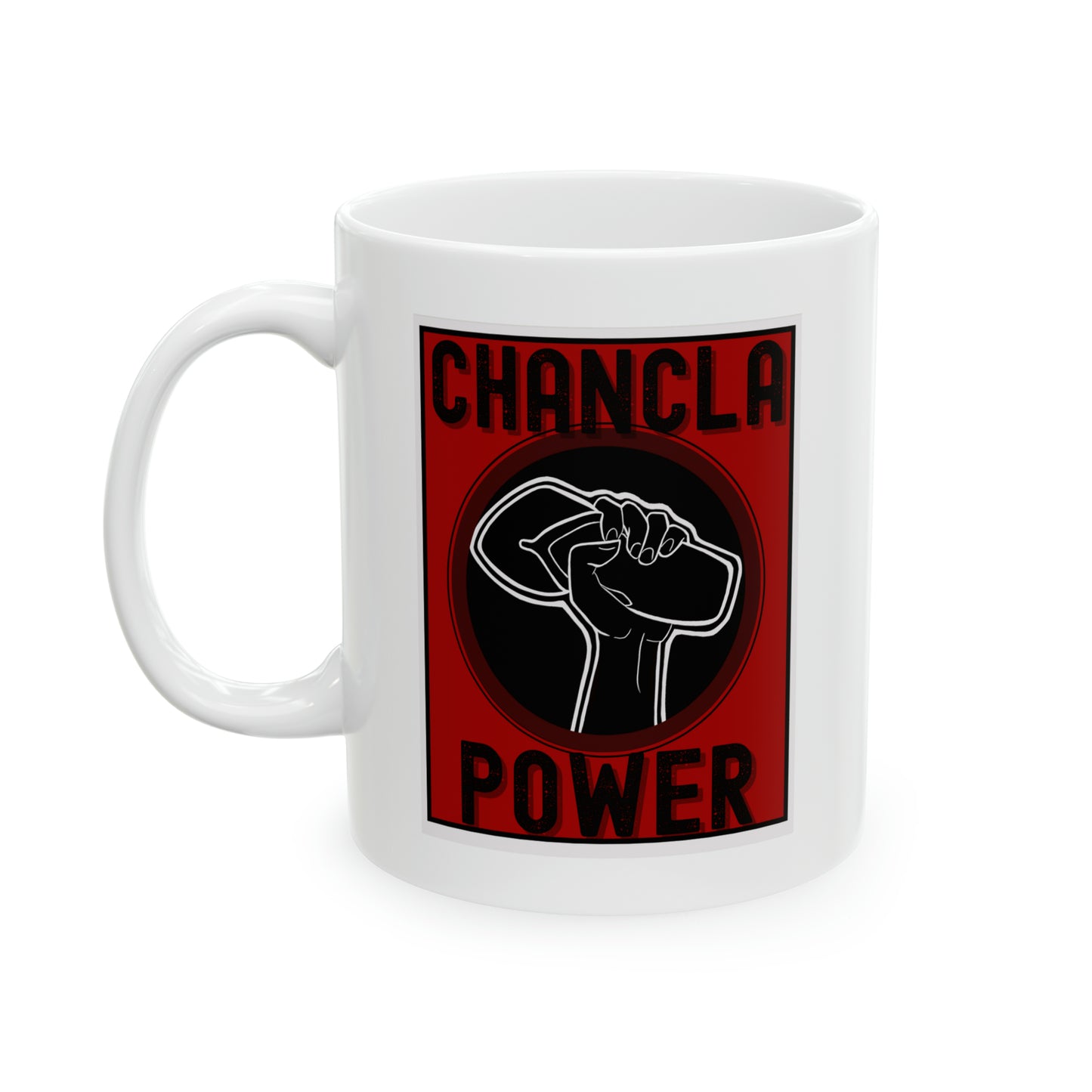 11oz - Chancla Power Mug - (Red)