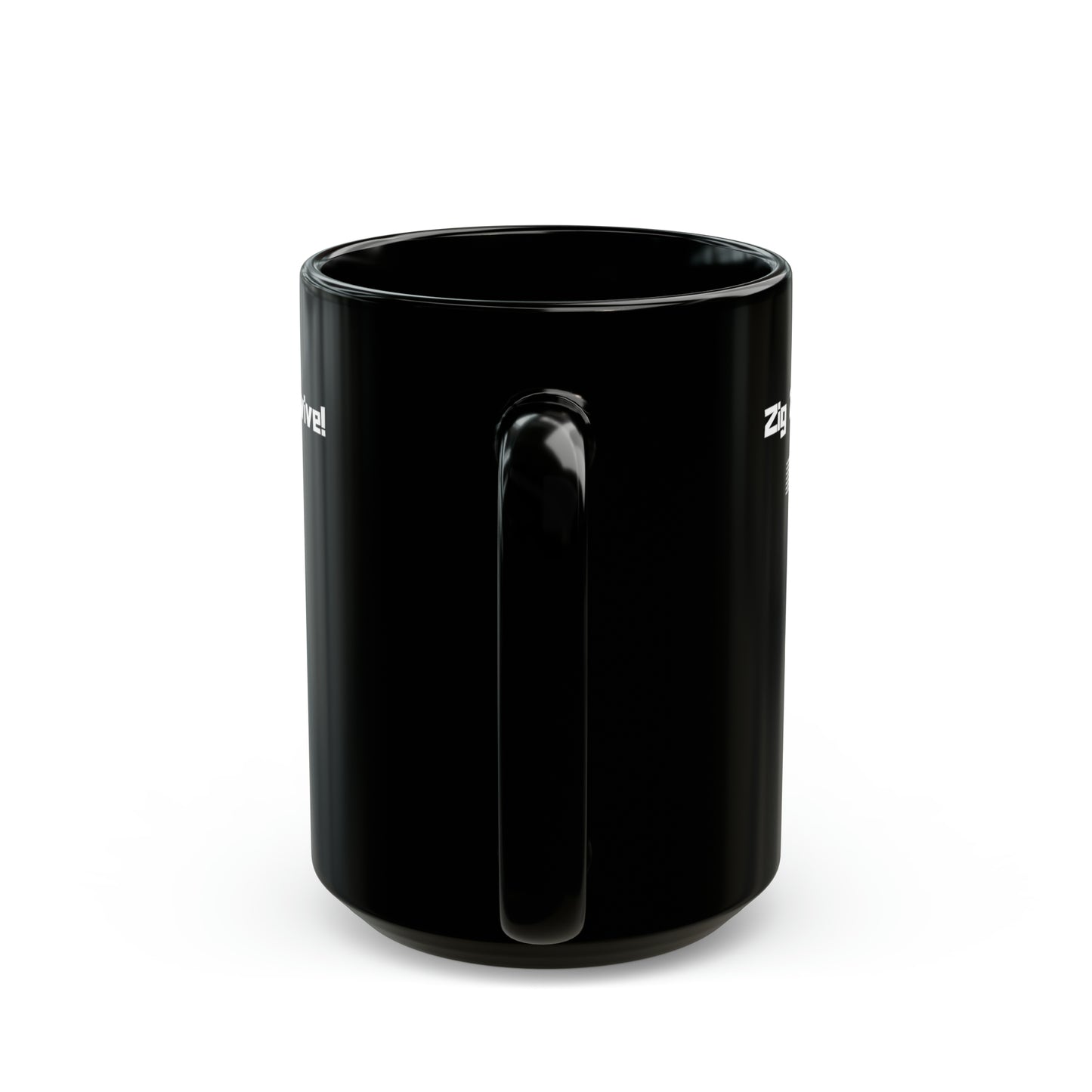 15oz - Mug - Zig Zag to Survive (Black)