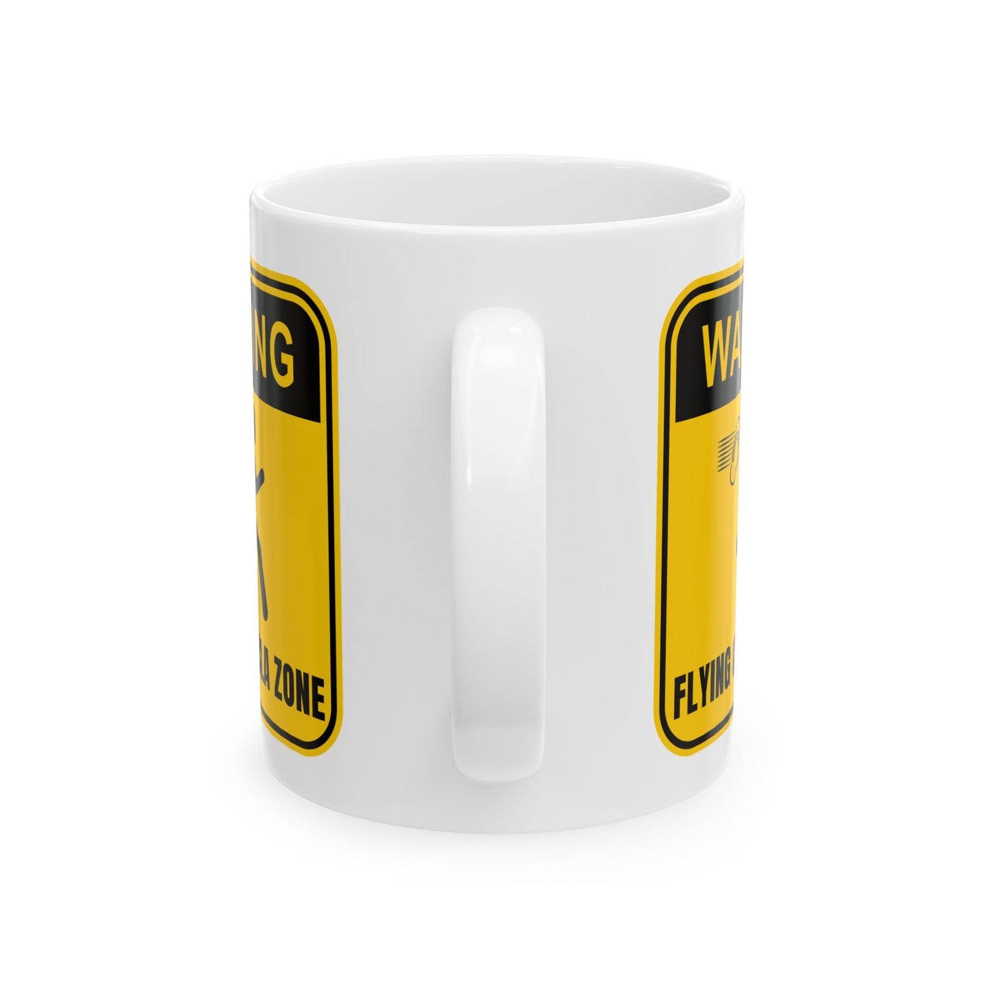 11oz - Mug - Flying Chancla Zone - Square