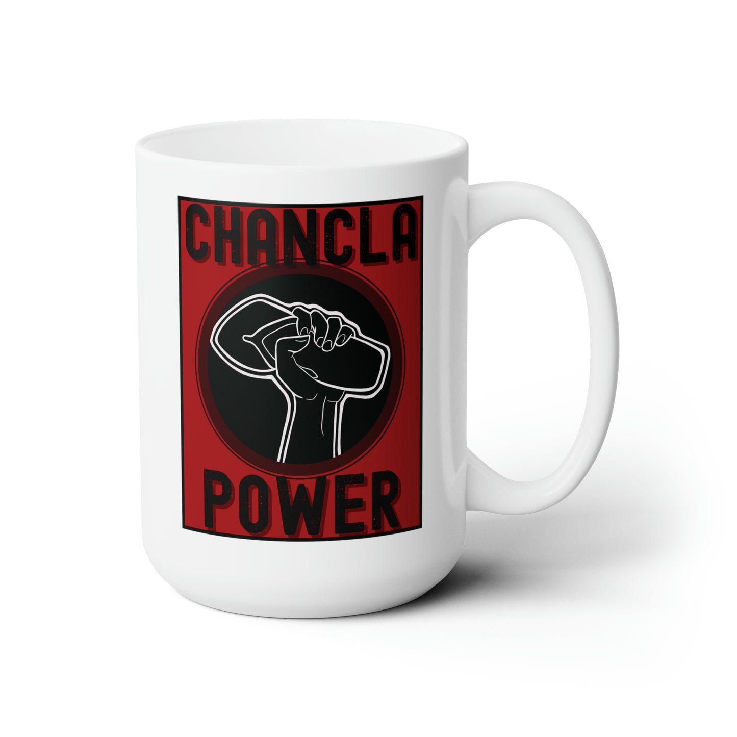 15oz - Chancla Power Mug - (Red)