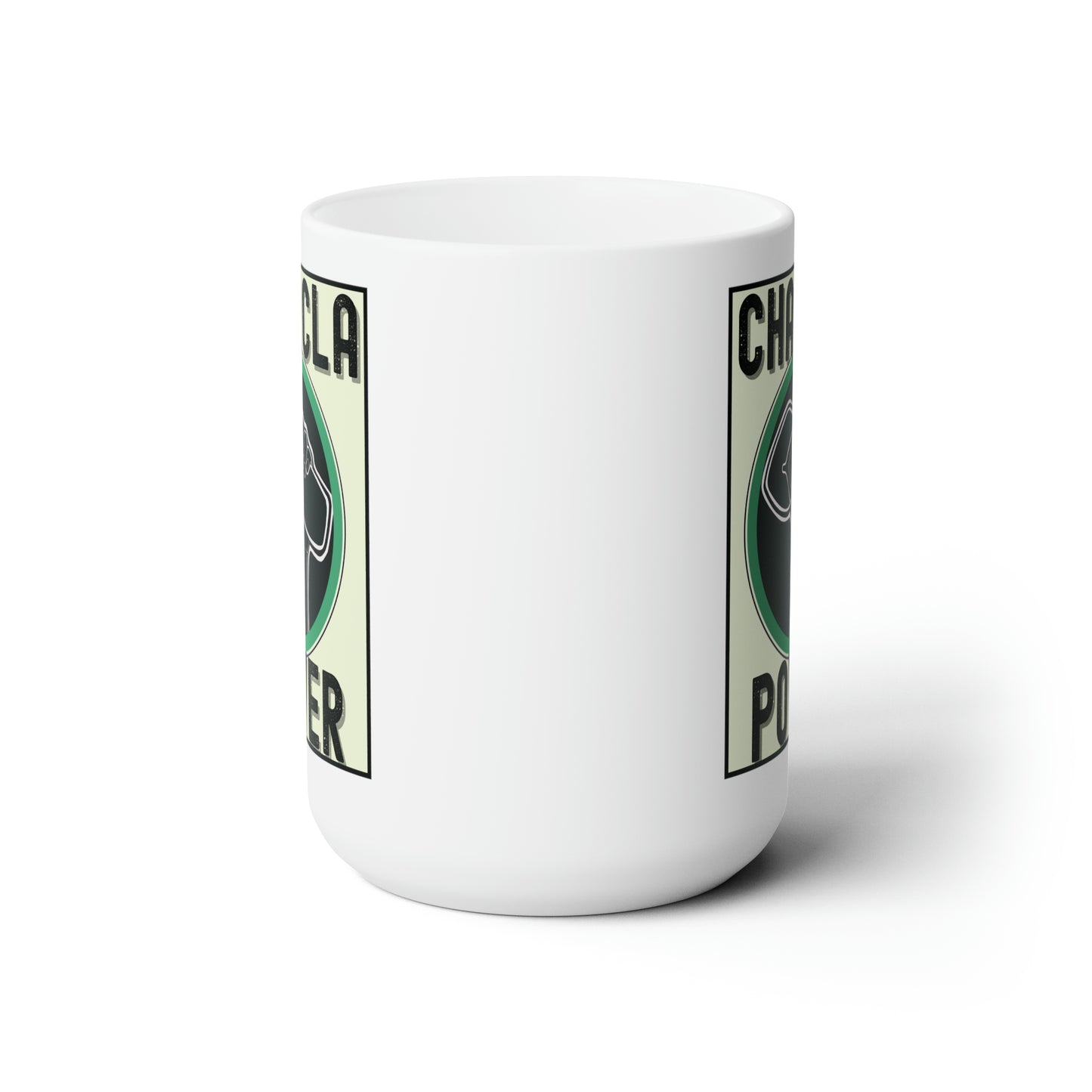 15oz - Chancla Power Mug - (Green)