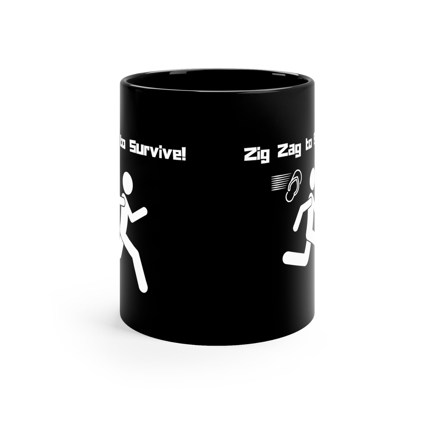 11oz - Mug - Zig Zag to Survive