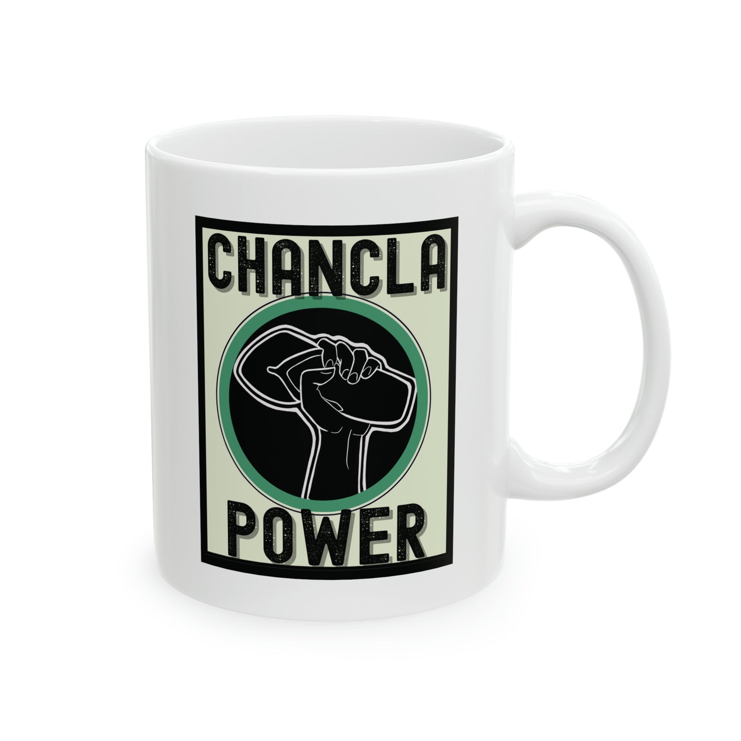 11oz - Chancla Power Mug - (Green)